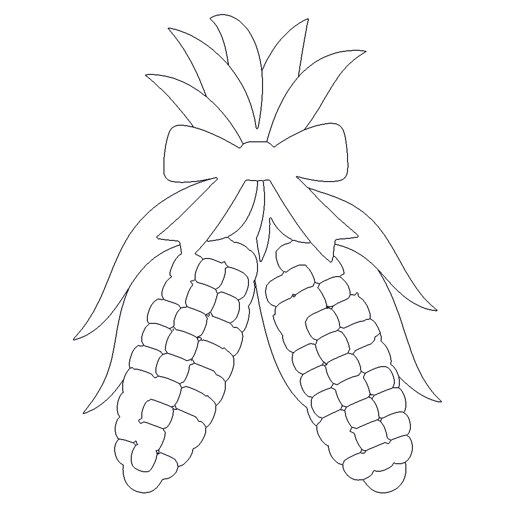 Harvest Corn outline